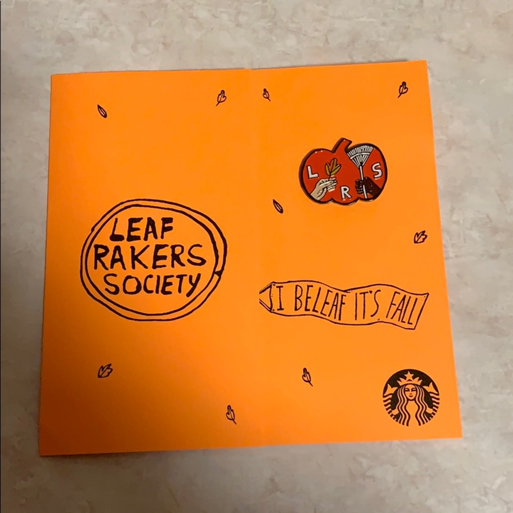 Leaf Raker Society Pin